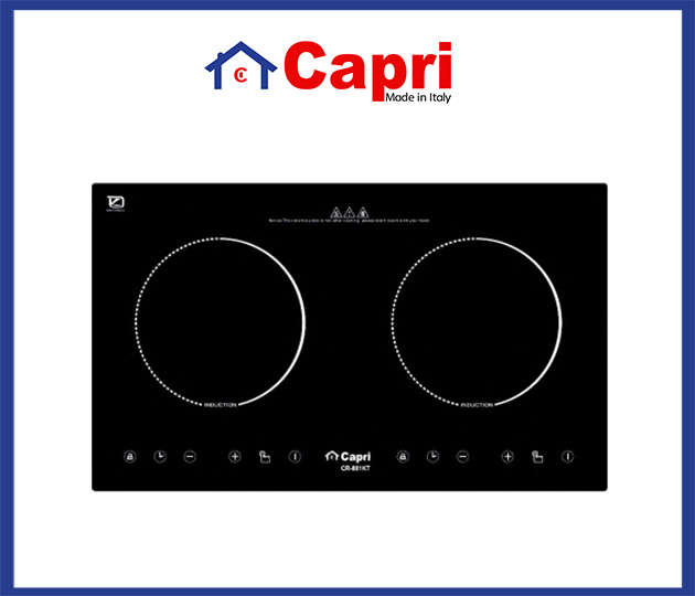 BẾP TỪ ĐÔI CAPRI CR-801KT