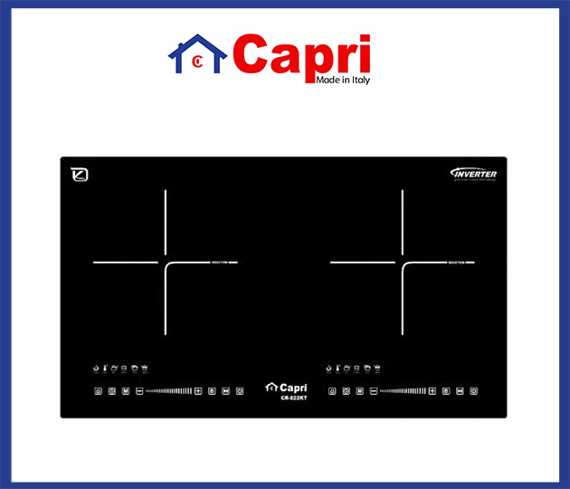 BẾP TỪ ĐÔI CAPRI CR-822KT