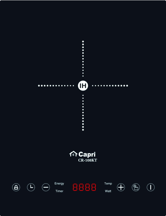 BẾP TỪ ĐƠN CAPRI CR-108KT